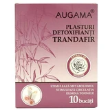 Plasturi detoxifianti cu trandafir Augama, 10x12 cm, 10 bucati, Henan Kangdi Medical