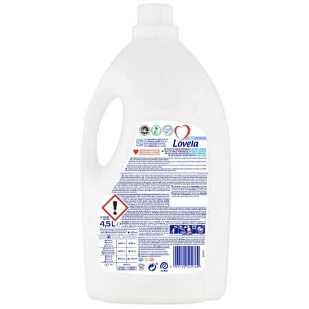 Flüssigwaschmittel für Weißwäsche, 4500 ml, Lovela Baby