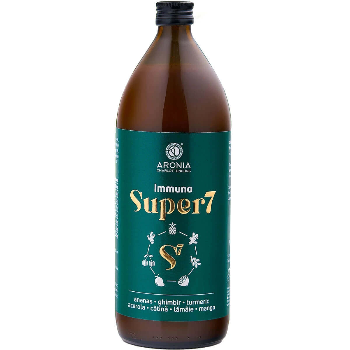 Super 7 Immuno - 100% natürlicher und biologischer Saft aus 7 gesunden Früchten und Kräutern zur Unterstützung des Immunsystems