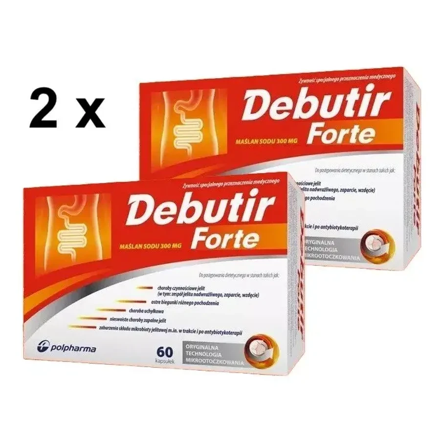 Debutir Forte, 2x60 gélules