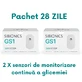 2 stuks Sibionics GS1 Continu Glucose Controle Systeem