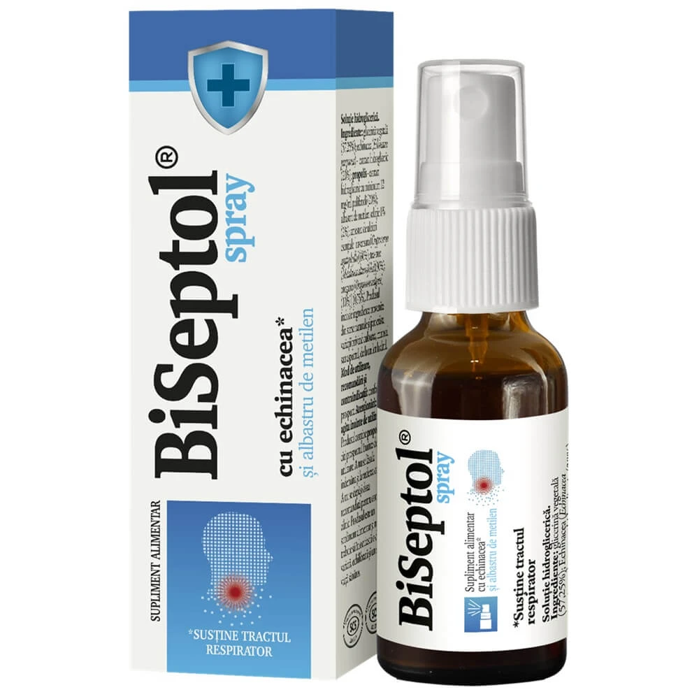 BiSeptol Spray, 20 ml, Dacia Plant