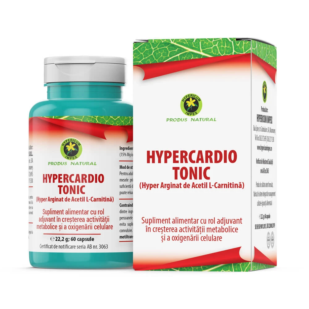 Hypercardio Tonic Kapseln (Hyper Arginated Acetyl L-Carnitine), 60 Kapseln