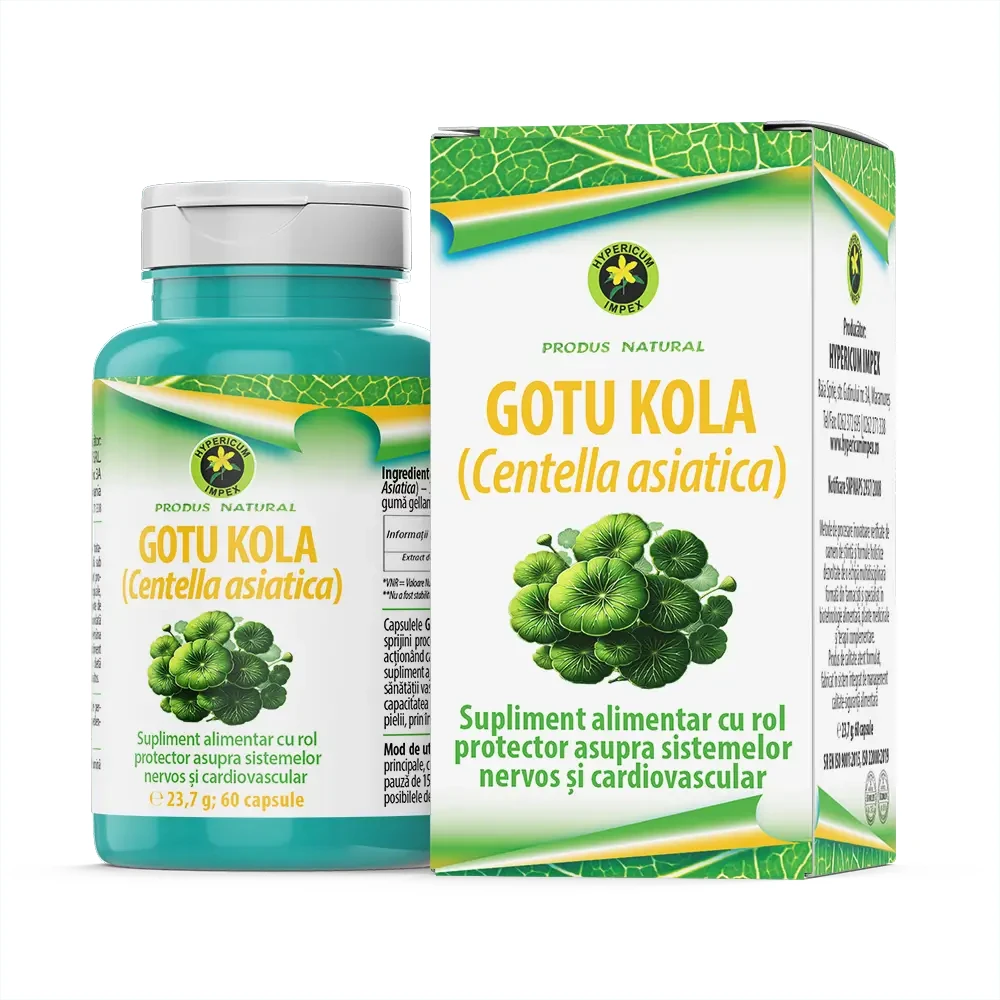 Gotu Kola Kapseln, 60 Kapseln