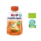 Piure Bio de banane, pere și  mango, Fruit Fun, Gr. 1-3 ani, 90 g, Hipp