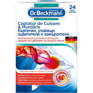 Servetele captatoare de culoare si murdarie, 24 bucati, Dr. Beckmann