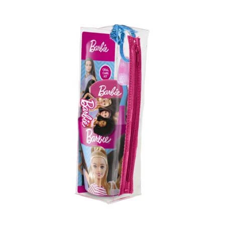 Mundhygieneset für Kinder mit Tasche, Barbie, ab 3 Jahren, Mr White