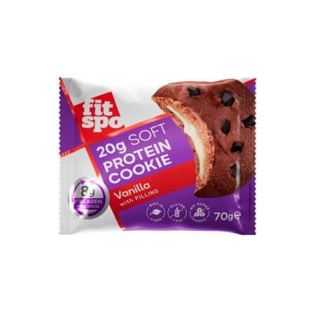Eiweißkeks Vanille, 70 g, FitSpo
