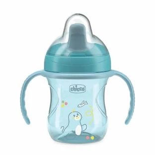 Trainingsfles, Turquoise, 6 maanden+, 200 ml, Chicco