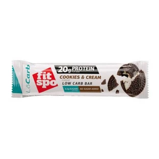 Baton Proteic LoCarb, Biscuiti Si Frisca, 60 g, FitSpo