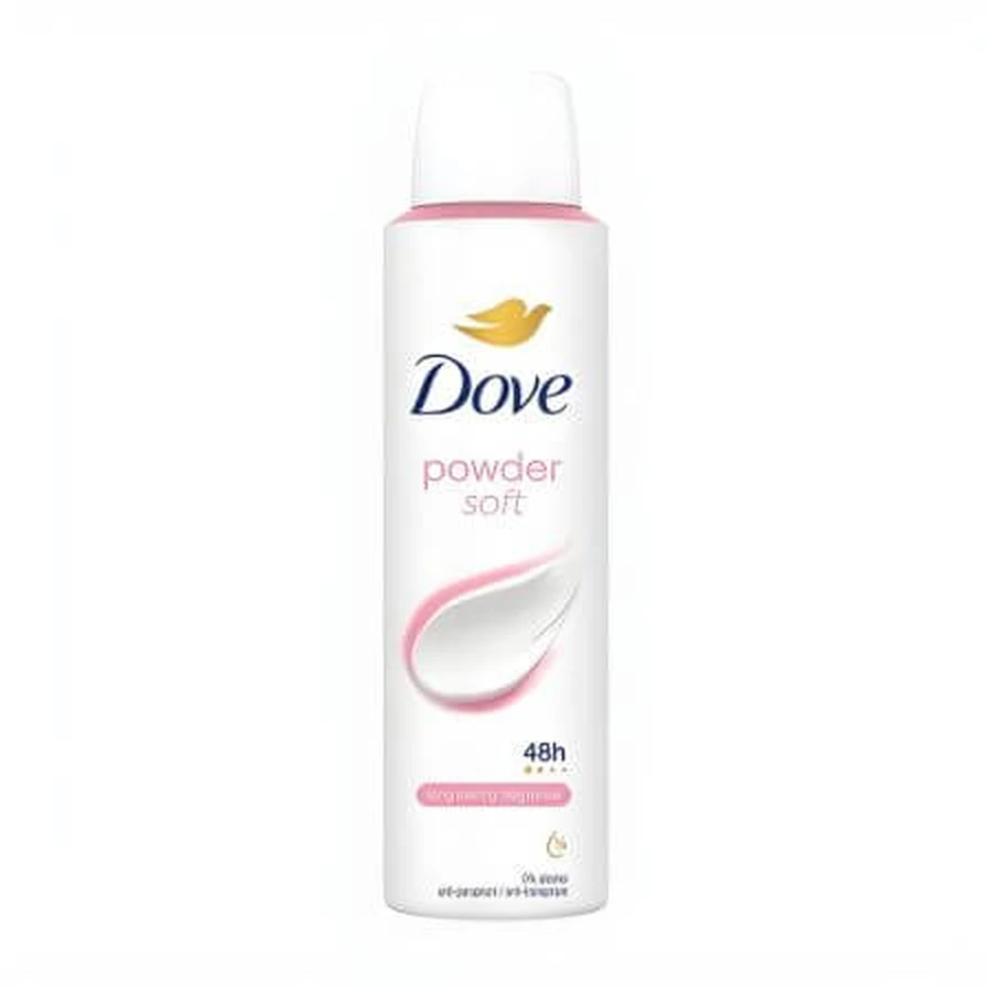 Deodorant Spray Vrouwen, Poederzacht, 150 ml, Dove