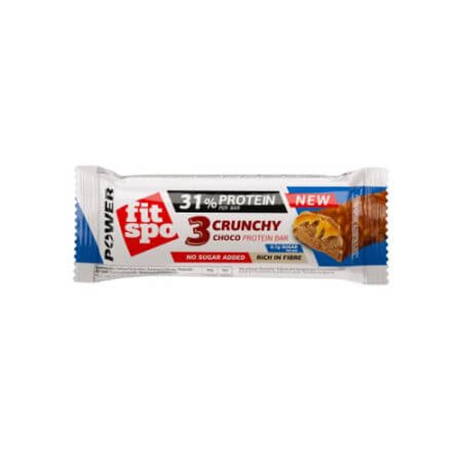 Proteic Power Riegel, 3 Crunchy Schokolade, 50 g, FitSpo