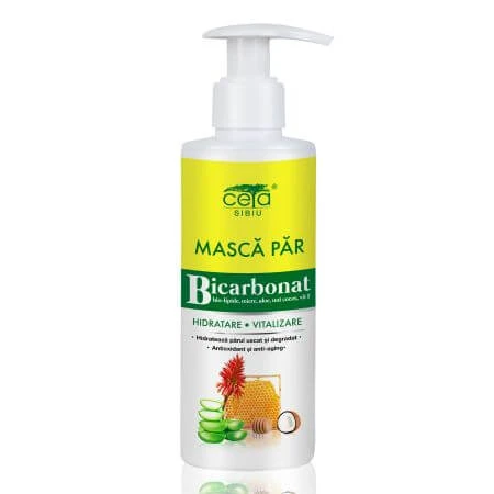 Haarmaske mit Bikarbonat zur Befeuchtung und Vitalisierung, 200 ml, Ceta