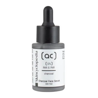 Exfolierendes Gesichtsserum mit Aktivkohle und Komplex 5% AHA + PHA, 30 ml, Skincyclopedia
