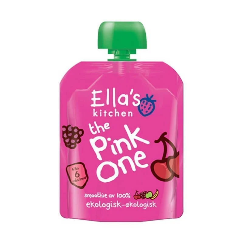 Passionsfrucht-Himbeer-Püree, 90 gr, Ella’s Kitchen