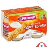 Joghurtpüree mit Keksen, +6 Monate, 2x120 g, Plasmon