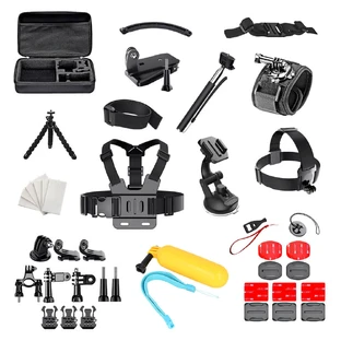 Set de 50 accesorios en 1 para cámaras deportivas GoPro SJCAM