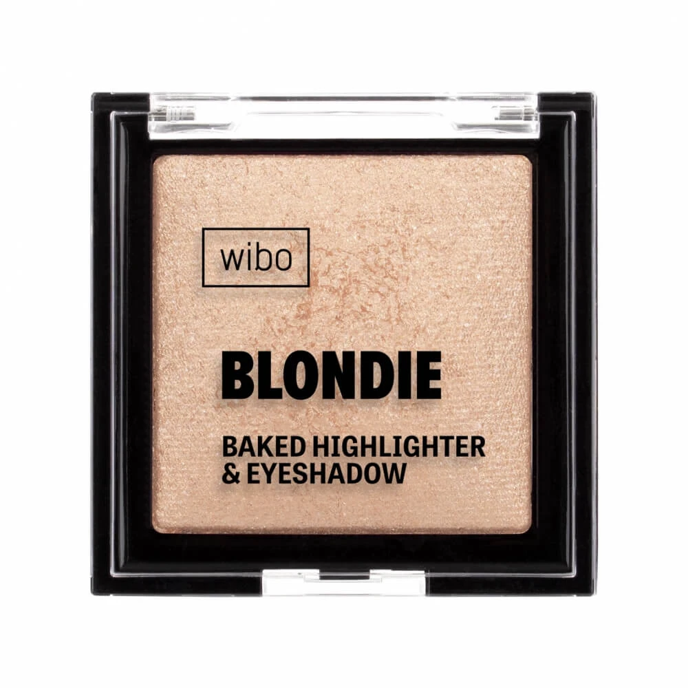 Wibo Blondie Baked Highlighter amp; Eyeshadow Gebackener Highlighter für Gesicht und Augen 3, 4 g
