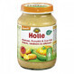 Piure din zucchini, dovleac si cartofi, 190 g, Holle Baby Food