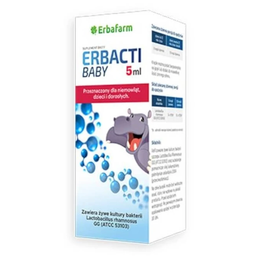 Erbacti Baby, 5 ml: ceny i cechy