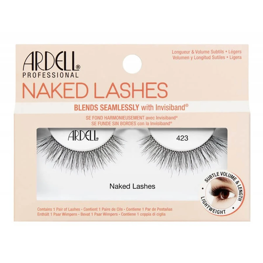 Ardell Naked Lashes Pereche de gene false 423 Black