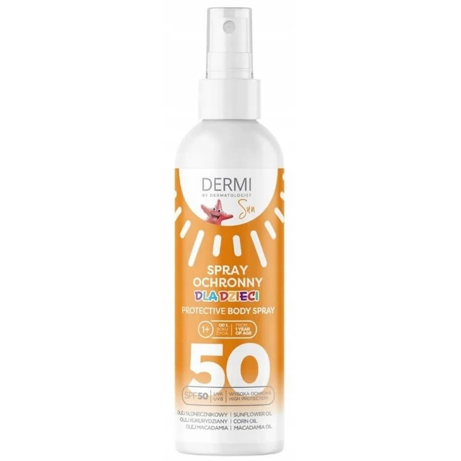 Dermi Spray solare per bambini protettivo SPF 50, 125 ml