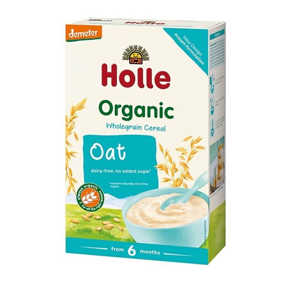 Öko-Bio-Haferbrei, +6 Monate, 250 g, Holle Babynahrung