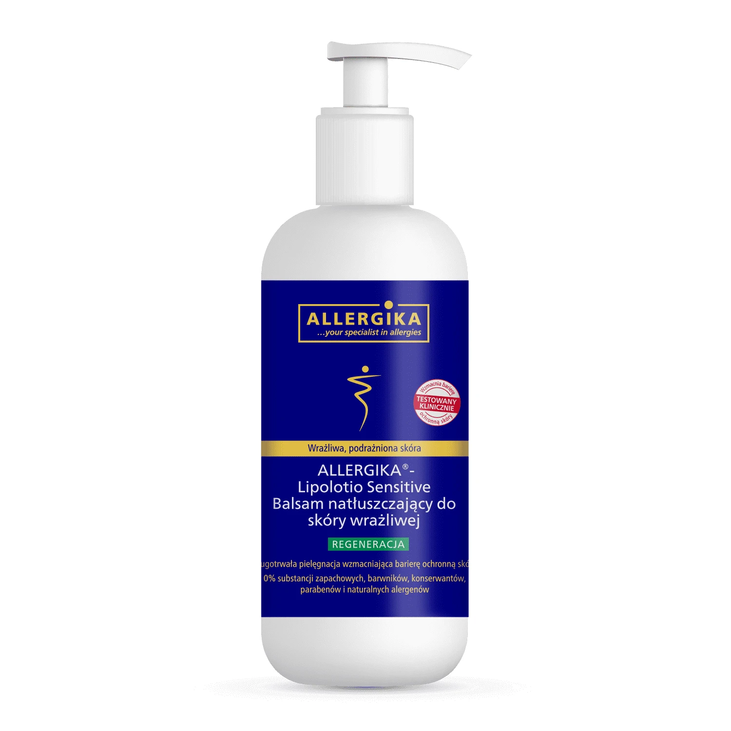 Allergica Lipolotio Sensitive, rückfettende Körperlotion, empfindliche Haut, 500 ml