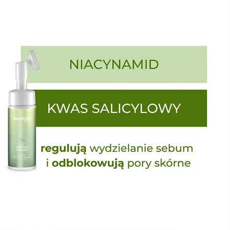 Sylveco FeedSkin Centella Asiatica, Gesichtsreinigungsschaum mit asiatischem Wakrot, 150 ml