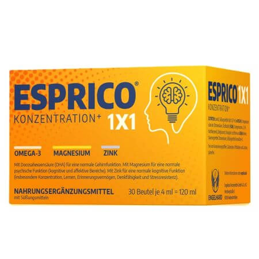 Esprico, 30 Tütchen à 4 ml, Engelhard Arzneimittel