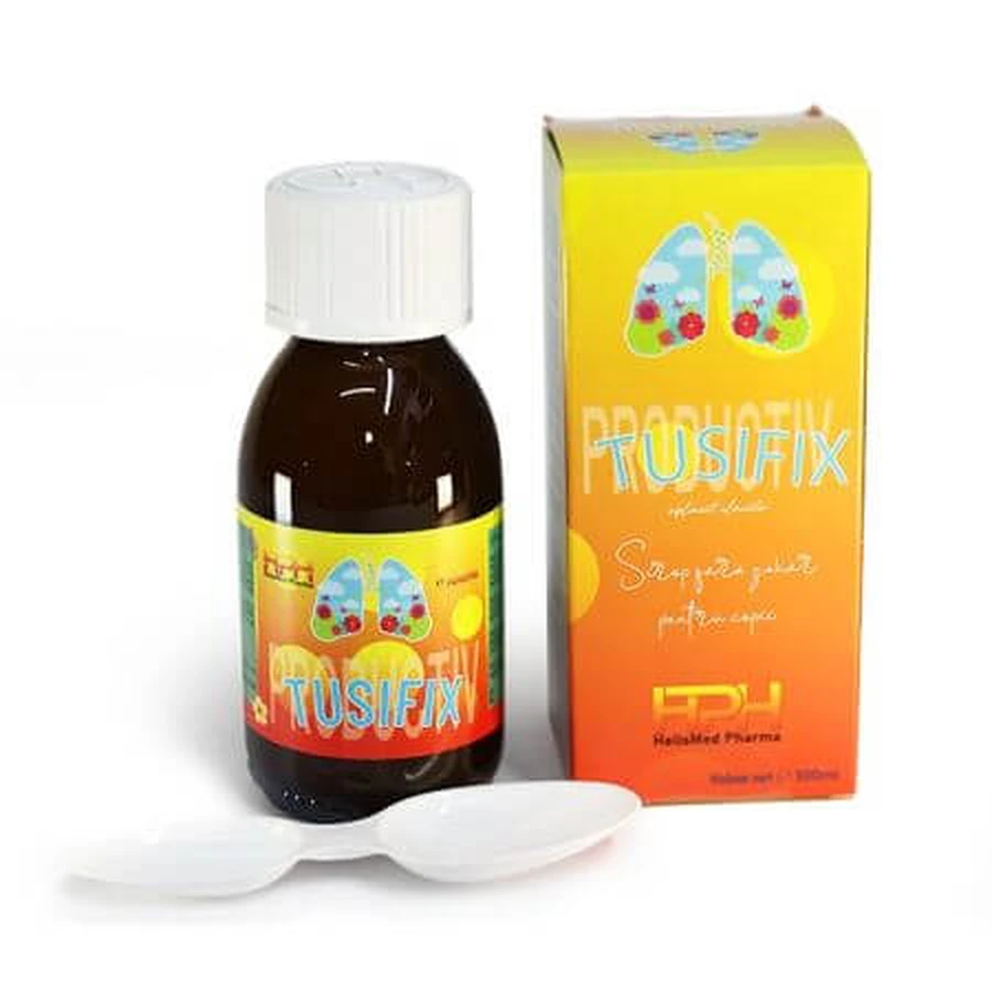 Sirop de tuse productiva pentru copii Tusifix Productiv, 100 ml, HelisMed Pharma