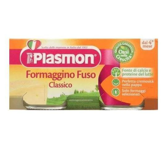 Formaggino homogenisiertes Käsepüree, +4 Monate, 2x 80g, Plasmon