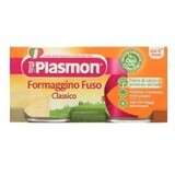 Piure omogenizat branzica Formaggino, +4 luni, 2x 80g, Plasmon