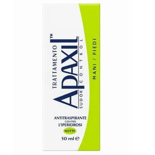 Tratament pentru controlul transpiratiei mainilor si picioarelor, 50 ml, Apaxil