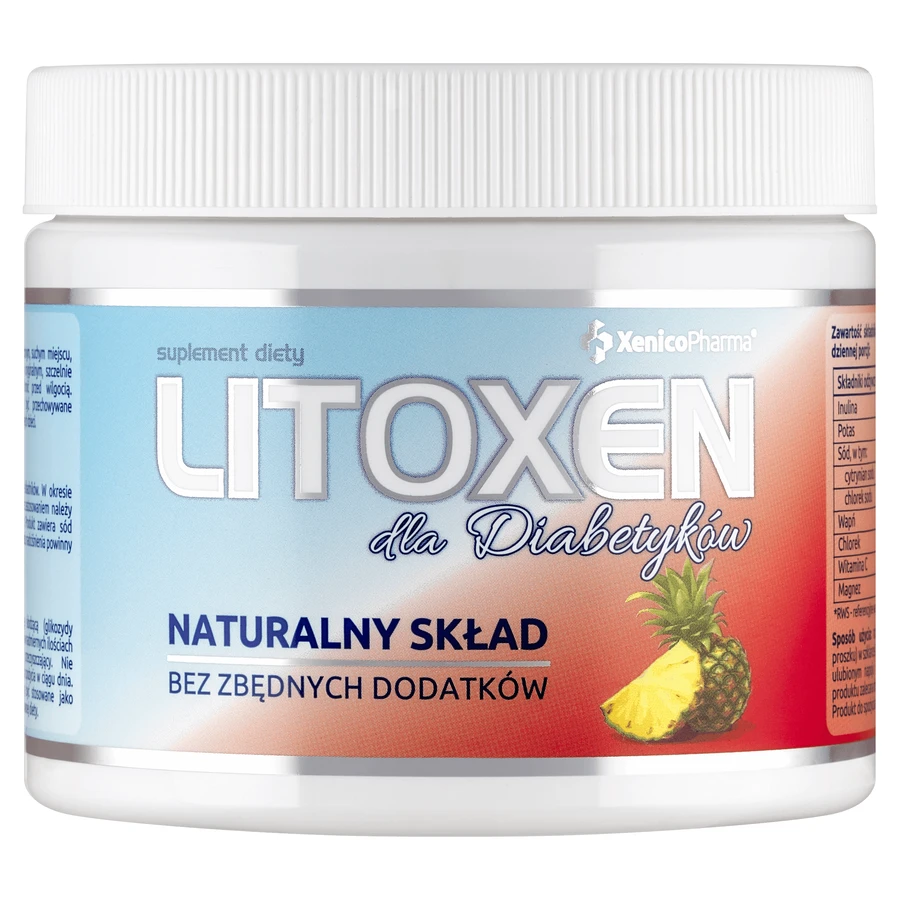 Litoxen voor diabetici, ananassmaak, 162 g