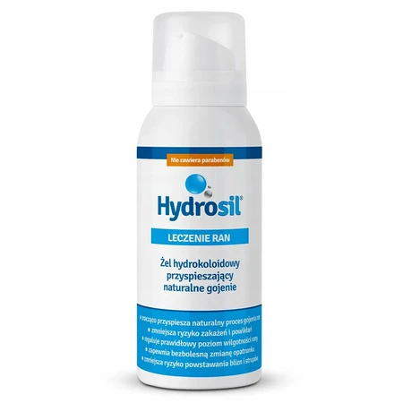 Hydrosil Wound Healing, gel hidrocoloid pentru accelerarea vindecării naturale, 70 ml