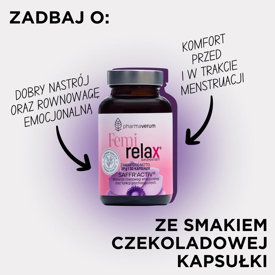 Pharmaverum Femirelax, 30 kapsułek: ceny i cechy
