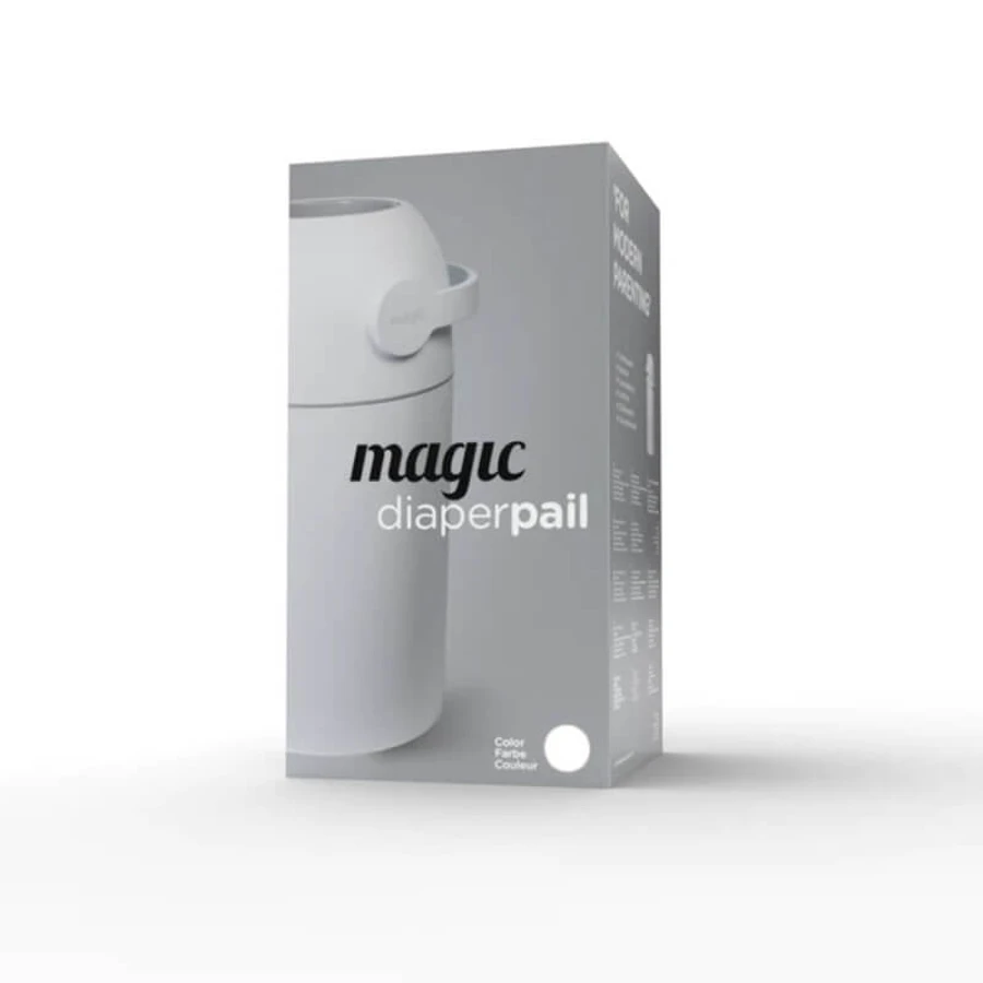 Magic Majestic, used diaper garbage can, blue, 40 l + bags, 15 pieces