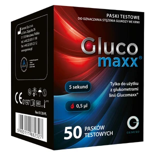 Glucomaxx, Teststreifen, 50 Einheiten
