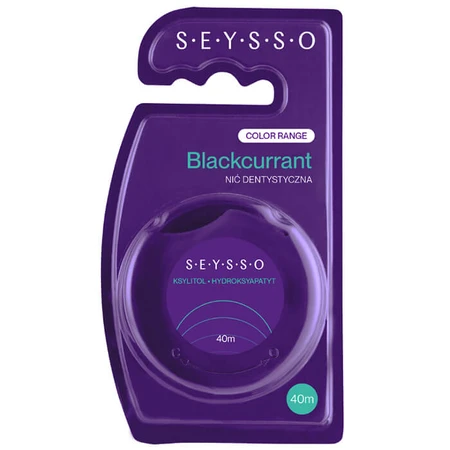Seysso Color Grosella negra, hilo de fruta, 40 m