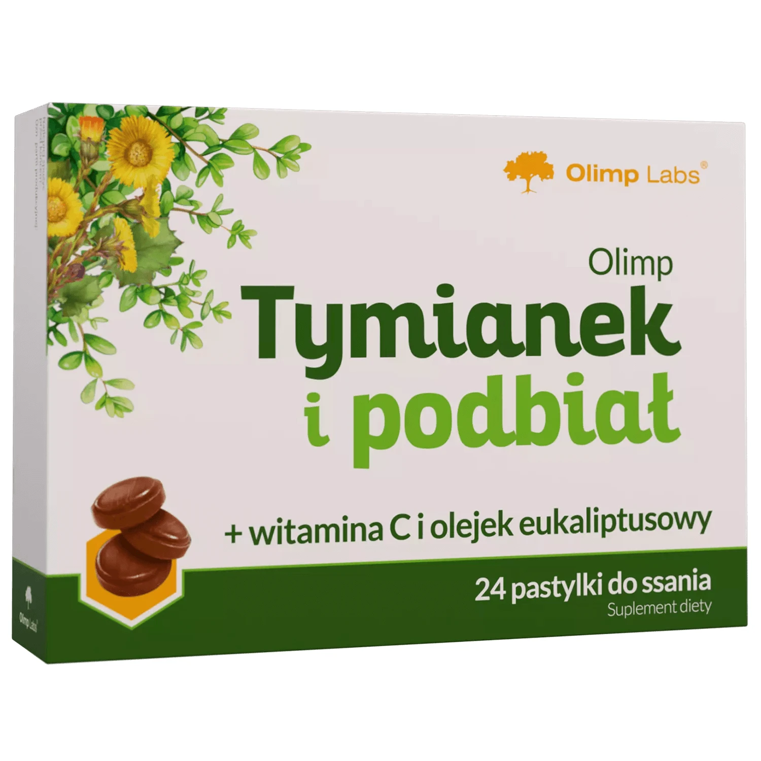 Olympus Thymian und Huflattich, 24 Lutschtabletten