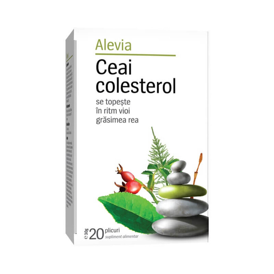 Ceai colesterol, 20 plicuri, Alevia