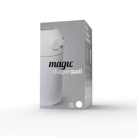Magic Majestic, Gebrauchtwindeleimer, weiß, 40 l + Beutel, 15 Stück