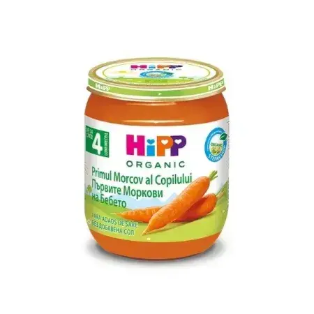 Baby's erstes Karottenpüree, +4 Monate, 125 g, Hipp