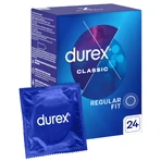 Durex Classic, préservatifs avec plus de lubrifiant, 24 pièces