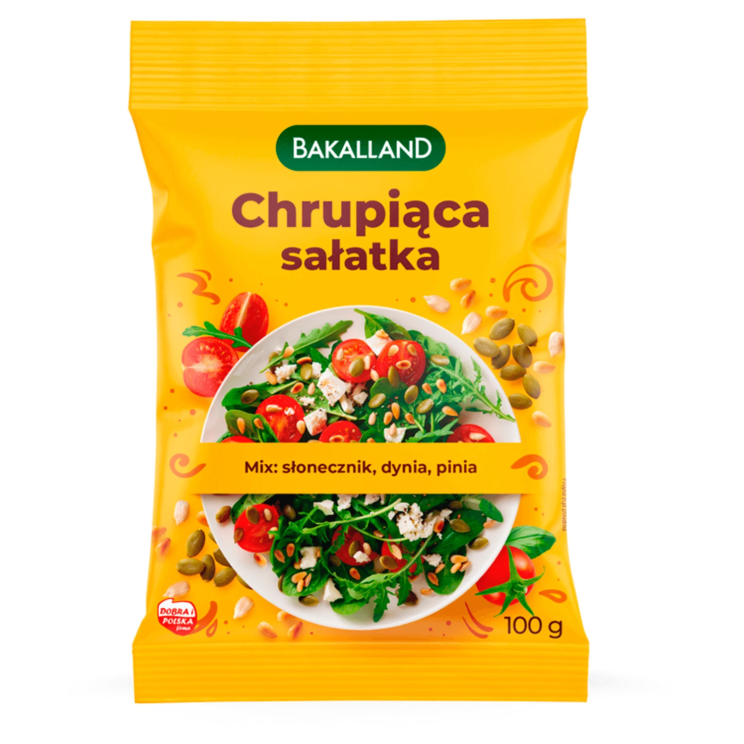 Bakalland Chrupiąca Sałatka, Mischung, 100 g