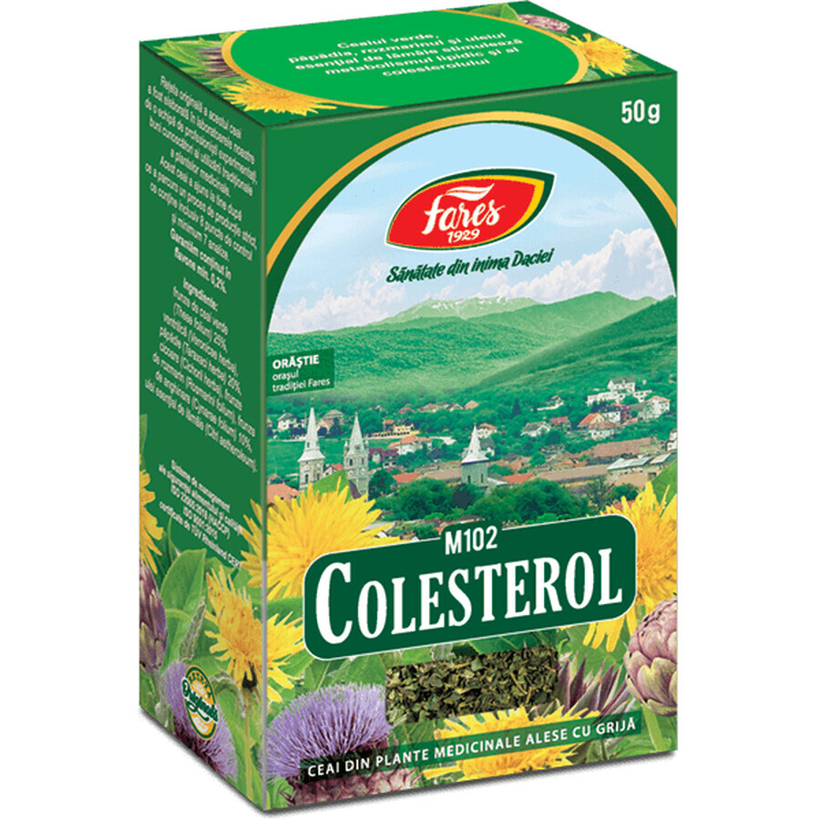 Cholesterol Tea, M102, 50 g, Fares