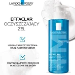 La Roche-Posay Effaclar Kit, Reinigungsgel für fettige und empfindliche Haut, 400 ml + Effaclar DUO+M, Feuchtigkeitscreme für zu Akne neigende Haut, 40 ml + Gratisbeutel