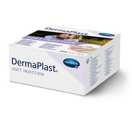 Plasture Soft Injection 16mmx40mm, 250 buc, Hartmann