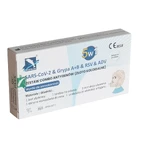 Deepblue 5in1, Antigen-Kombikit, SARS-CoV-2 & Influenza A/B & RSV & ADV, diagnostischer Test für 5 Viren, 10 Stück